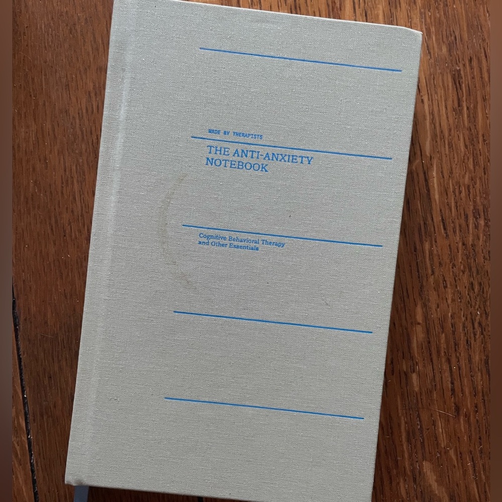 The Anti Anxiety Notebook (new)